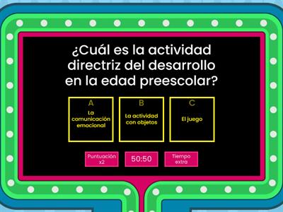 Las actividades directrices