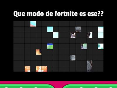 Modos de fortnite y juegos