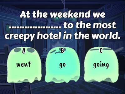 my scary hotel weekend 