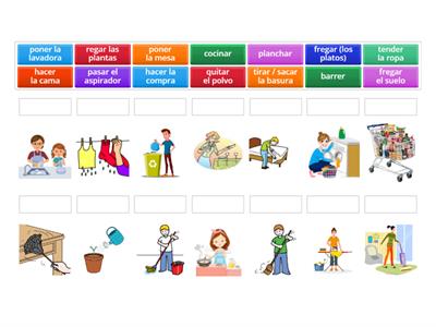 Las tareas domésticas (Aula Internacional 2. U9)