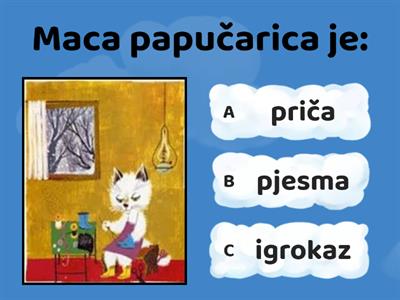 2. r. LEKTIRA - Ela Peroci - Maca Papučarica - Kviz