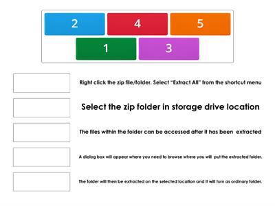 How to UNZIP files