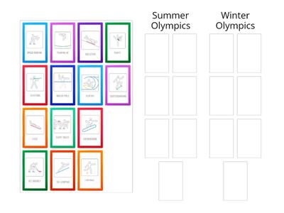 Summer and Winter Olympics sorting part 2