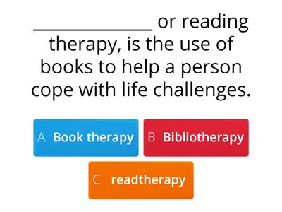 Reading for Mental Health! 