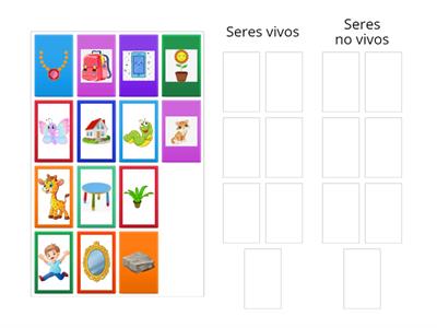 SERES VIVOS - SERES NO VIVOS