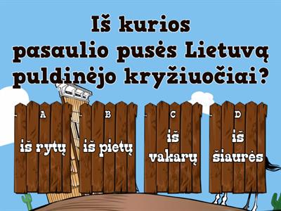 Lietuvos istoriją. Kunigaikščiai. 3 klasė.