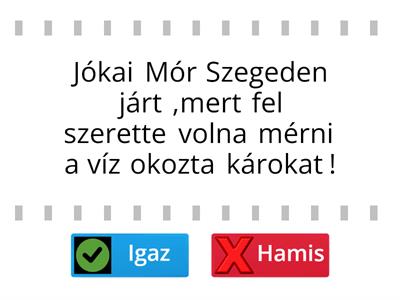 Jókai Mór és Szeged