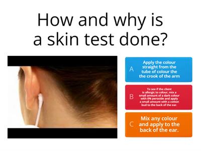 Quiz-Colouring & Lighten Hair Exam Revision