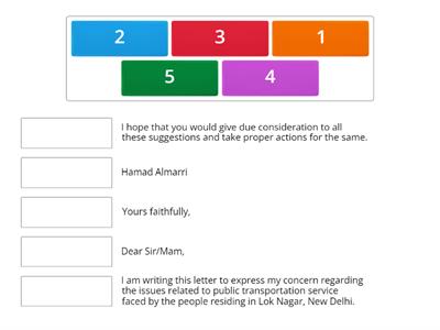 G12 - Writing 9a - Letter to the editor expressing an opinion