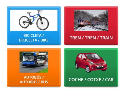 1r PROJECTE VOCABULARY 23/24 - 14 - TRANSPORT