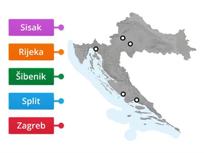 Gradovi Hrvatske