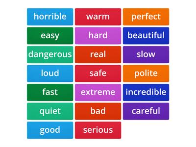 Adverbs (manner and modifiers)