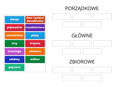 Liczebniki Zbiorowe - Materiały Dydaktyczne