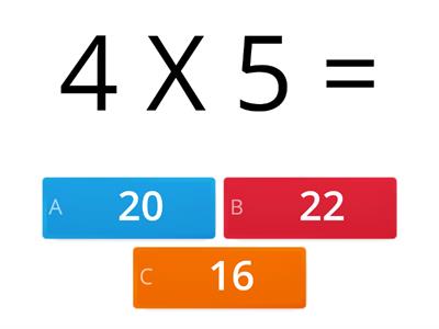 Maths Quiz (Multiplication & Time)