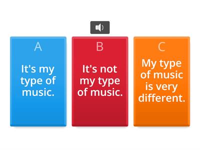  Music preferences sentences