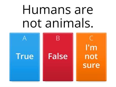 Year 5 changes as humans develop - quiz - Animals including humans