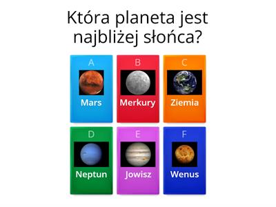 Quiz o kosmosie 2