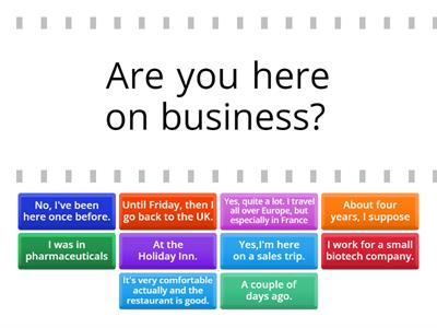 BUSINESS QUESTIONS AND ANSWERS