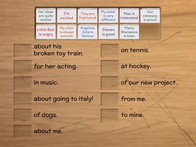 1F adjectives with prepositions