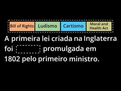 Leis trabalhistas - Inglaterra - Revolução Industrial