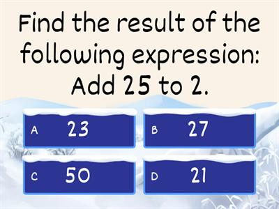 Revision on Fundamental Arithmetic Stage 0.2 Round 2