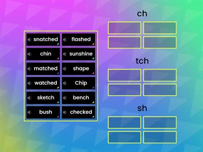 The Lost Ring Word Sort