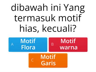 Ragam Hias Dengan bahan Buatan (Kayu)