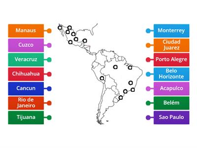 Latin-Amerika városok