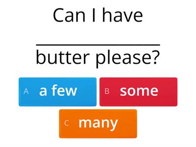  QUANTIFIERS / DETERMINERS EXERCISES - much/many/a lot of/some/any/(a)few/(a)little