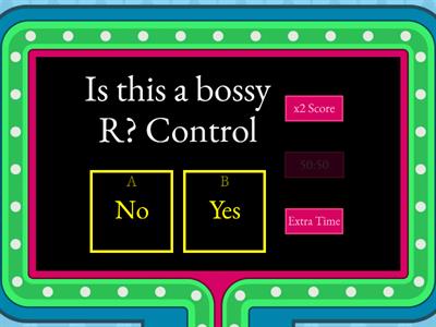 bossy R Syllable games