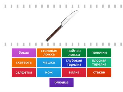 Cтоловые приборы (лексика) 