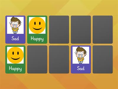 Matching Game: Feelings