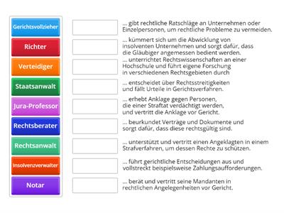 L3 - juristische Berufe - Einleitung