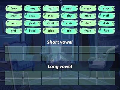 Short vs long vowels