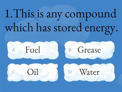 LESSON 4 : Hazardous Substances Fuel, Grease and Oil