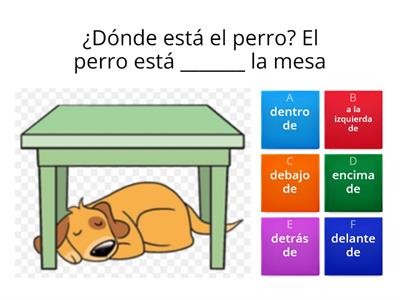 Prepositioner spanska