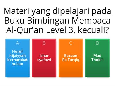 Evaluasi BMQ Level 3