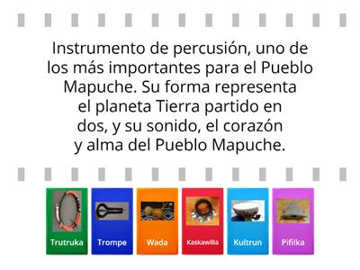 Instrumentos musicales Mapuche