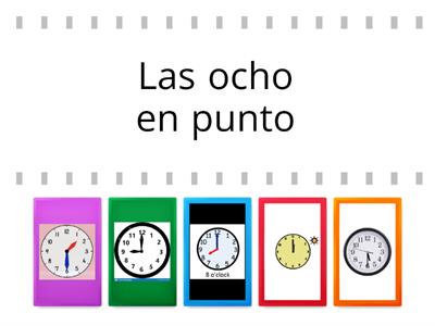  Juego ¿Que hora es?