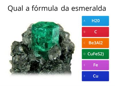 Quiz Mineralogia