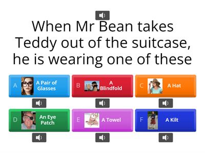 Mr Bean - Hotel Two - Quiz
