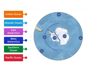 Map of Antarctica