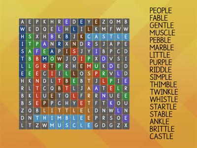 -cle Wordsearch