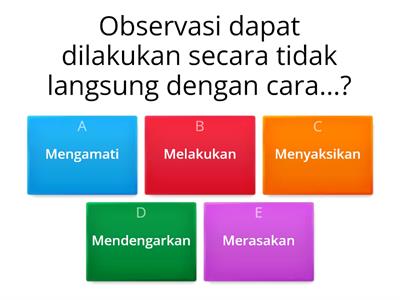 Quiz Bahasa Indonesia