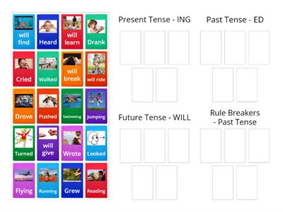 Verb Tense Sort