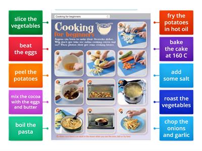 Go Getter 3 Unit 6.1 Cooking verbs