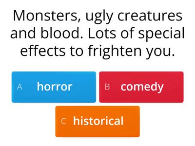 SpeakOut Pre-intermediate Unit 12.1 Film genres