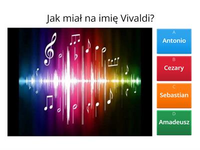 quiz Antonio Vivaldi