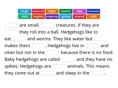 Hedgehog imitate