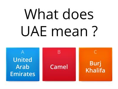 UAE NATIONAL DAY QUIZ 